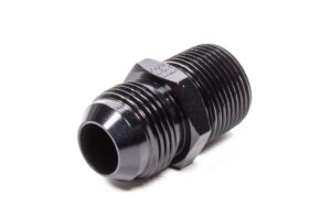 FRAGOLA Straight Adapter Fitting #16 x 3/4 MPT Black 481615-BL