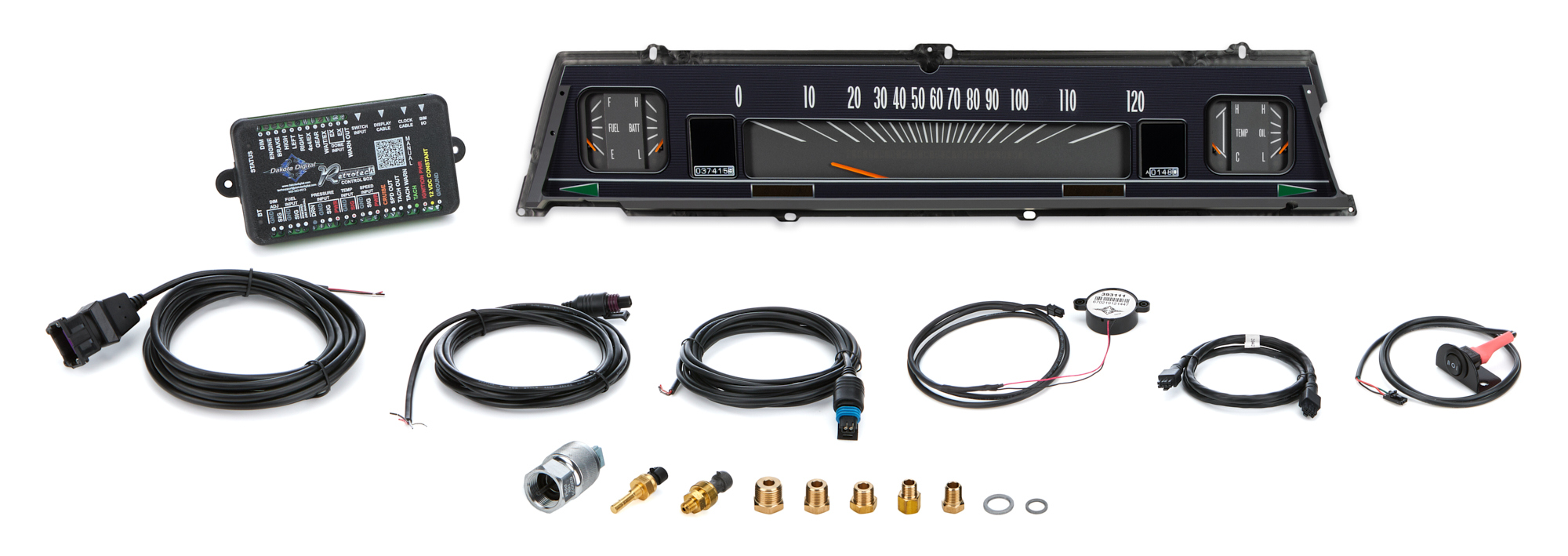 DAKOTA DIGITAL 1966-67 Chevy Chevelle RTX Instrument System RTX-66C-CVL-X