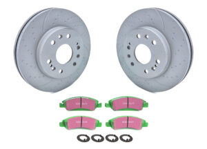 EBC BRAKES USA INC Brake Rotor & Pad Kit Greenstuff GM1500 S3KF1195