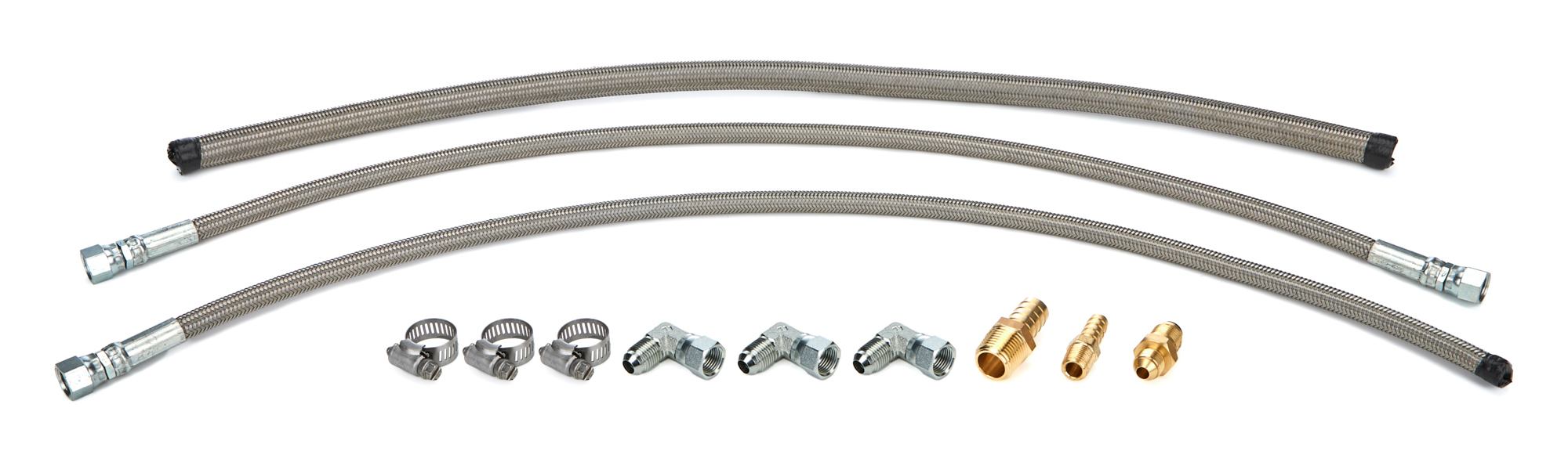 FLAMING RIVER Stainless Braided Hose Kit FR1610