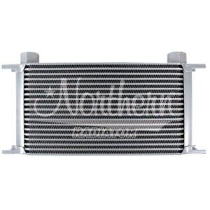 NORTHERN RADIATOR Universal 19 Plate Oil Cooler 1/2in NPT Z18058