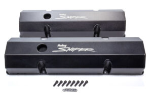 HOLLEY Sniper Fabricated Valve Covers  SBC Tall 890010B