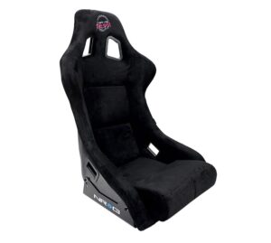 NRG INNOVATION Seat FRP Prisma Large Black Cloth Race Bolster FRP-302BK-PRISMA