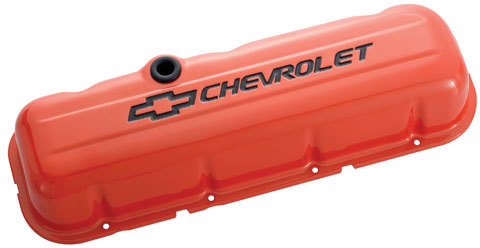 PROFORM BBC Valve Covers – Stamped – Orange 141-787