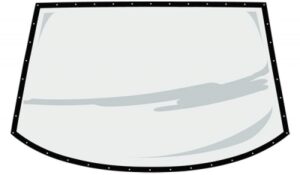 FIVESTAR Rear Window ABC Molded .093 Uncoated 574-6111-3