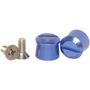 PULSE RACING INNOVATIONS Tear Off Posts Aluminum Blue ATP001BL