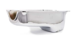 RACING POWER CO-PACKAGED 86-   SBC Steel Stock Oil Pan Chrome R9414