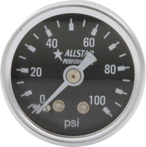 ALLSTAR PERFORMANCE 1.5in Gauge 0-100 PSI Dry Type ALL80216