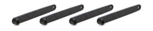 Ti22 PERFORMANCE Ladder Straps With Spacers Black Set Of 4 TIP2420