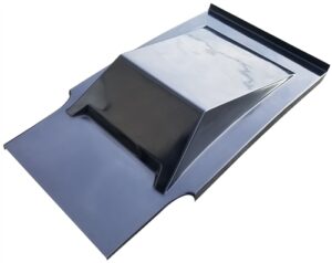 TRIPLE X RACE COMPONENTS Sprint Car 5-Series Hood Center Black SC-BW-5554BLK