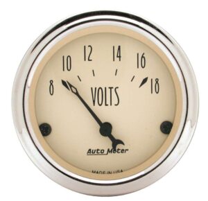 AUTOMETER 2-1/16in A/B Voltmeter Gauge 1891