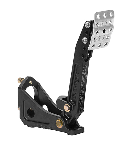 WILWOOD Clutch/Brake Pedal Adj Floor Mnt Single M/C 340-16378
