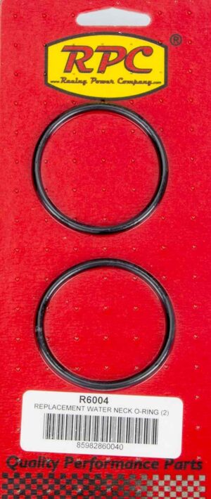 RACING POWER CO-PACKAGED Replacement O-Ring for Alum Water Neck R6004
