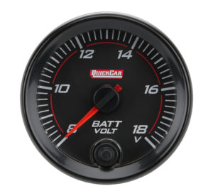 QUICKCAR RACING PRODUCTS Redline Gauge Voltmeter 69-007
