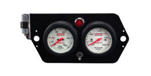 QUICKCAR RACING PRODUCTS Gauge Panel Deluxe Sprint w/Mag Switch 61-6005-1