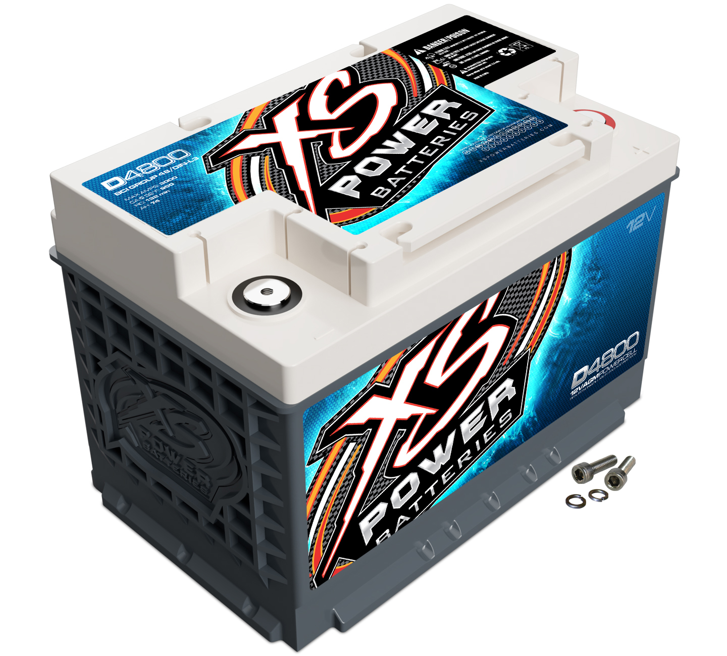 XS POWER BATTERY XS Power AGM Battery 12 Volt 815A CA D4800