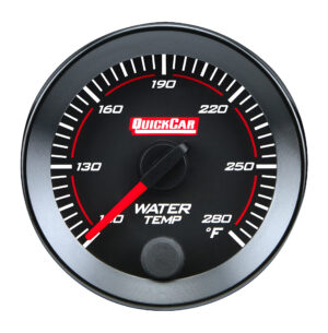 QUICKCAR RACING PRODUCTS RedLine  Gauge 2-1/16in Water Temp 100-280F 65-006