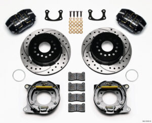 WILWOOD P/S Rear Brake Kit New Big Ford Drilled 2.5in 140-13181-D