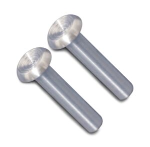 EDDIE MOTORSPORTS Door Lock Knob Pair Machined MS274-19M