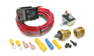 PAINLESS WIRING A/C Activated Cooling Fan Relay On 195/Off 180 30114