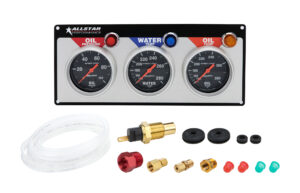 ALLSTAR PERFORMANCE 3 Gauge Panel A/M OP/WT/OT Sport-Comp ALL80112