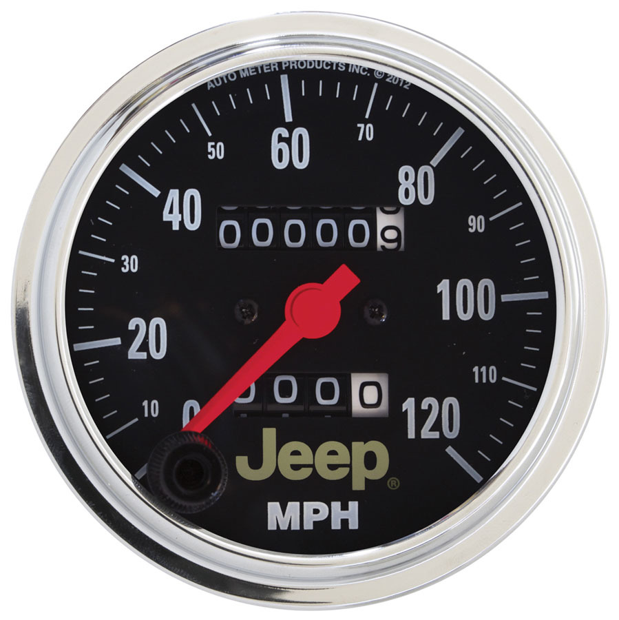 AUTOMETER 3-3/8 120MPH Speedo – Jeep Series 880245