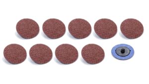 ALLSTAR PERFORMANCE Twist Lock Sanding Disc 2in 60 Grit 10pk ALL12105