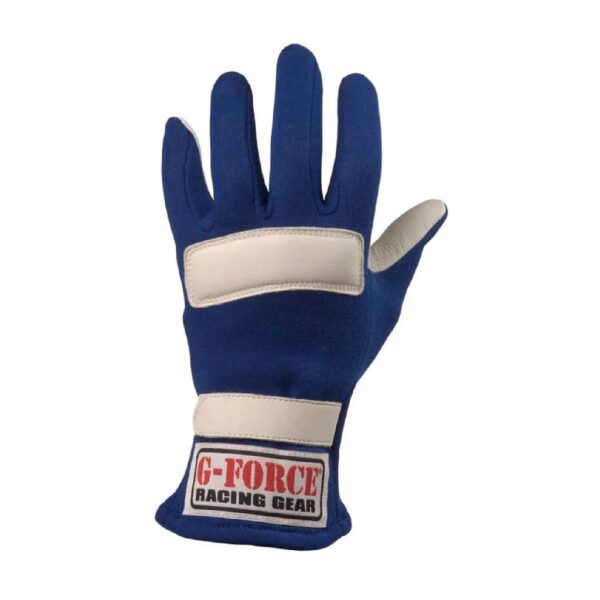 G-FORCE G5 Racing Gloves X-Large Blue 4101XLGBU