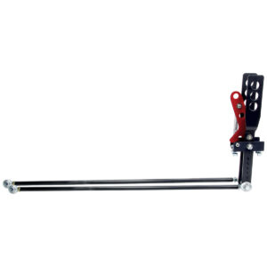 ALLSTAR PERFORMANCE 2 Lever Shifter w/ Lock Black ALL54125