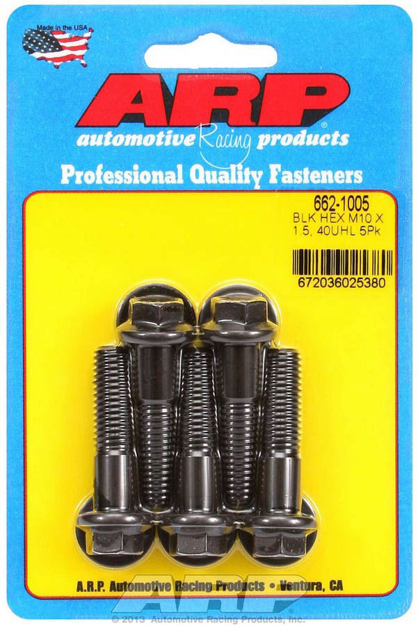 ARP Bolt Kit – 6pt. (5) 10mm x 1.5 x 40mm 662-1005