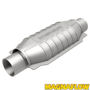 MAGNAFLOW PERF EXHAUST SS Cat Converter Oval Universal 2.50 In/Out 94006
