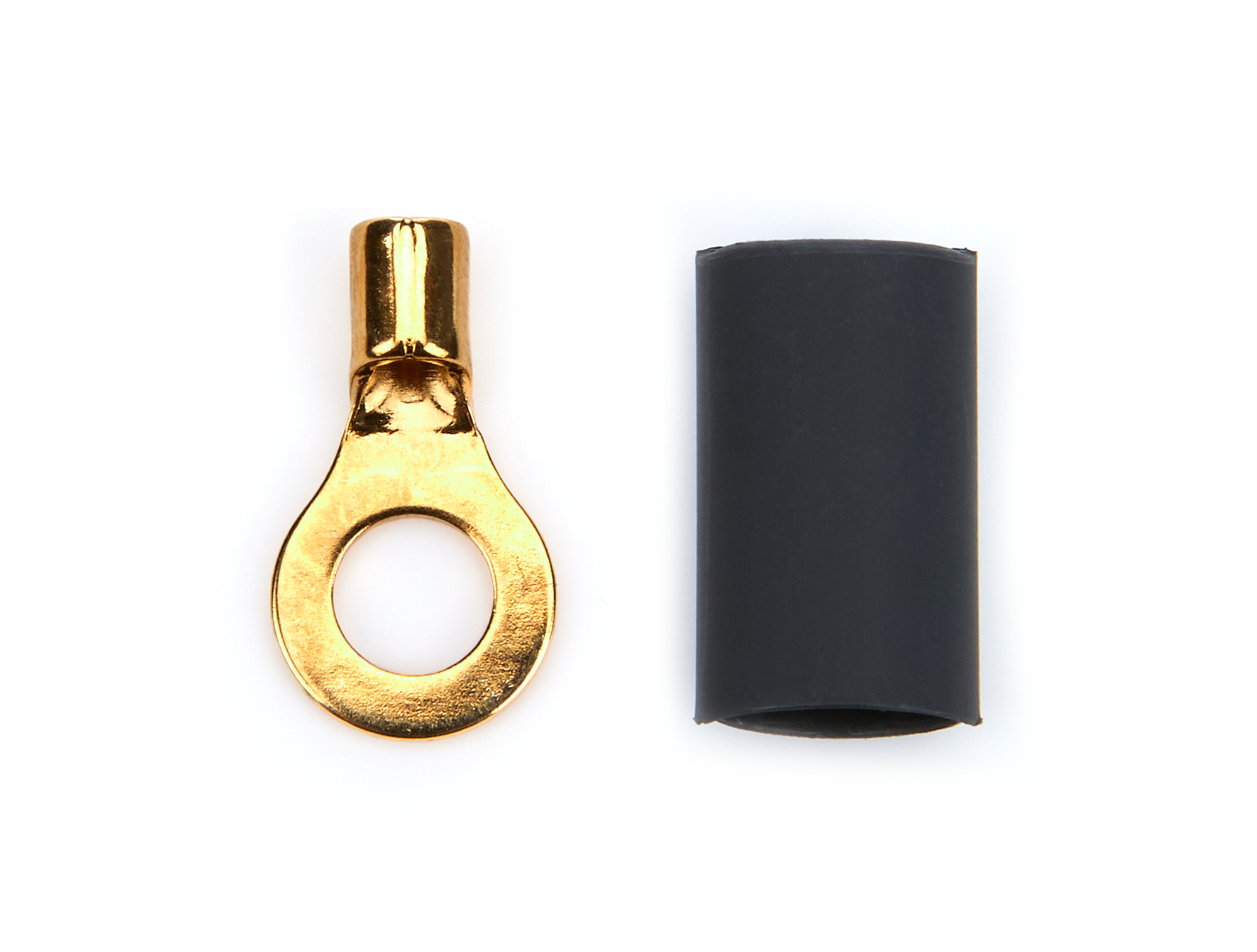 QUICKCAR RACING PRODUCTS Ring Terminal #10 14-16 GA. Pair w/Heat Shrink 57-472