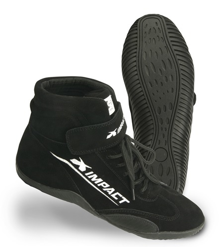 IMPACT RACING Shoe Axis Black 12.5 SFI3.3/5 41012510