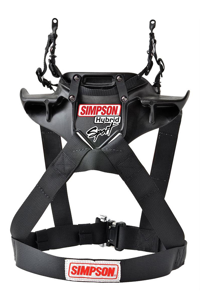 SIMPSON SAFETY Hybrid Sport Small w/ Sliding Tether – SFI HSSML11PA