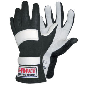 G-FORCE GF5 Racing Gloves X- Small Black 4101XSMBK