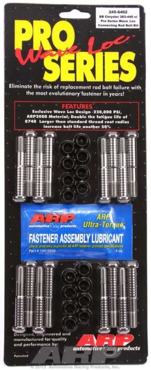 ARP BBM Rod Bolt Kit – Fits 383-440 Wedge 245-6402