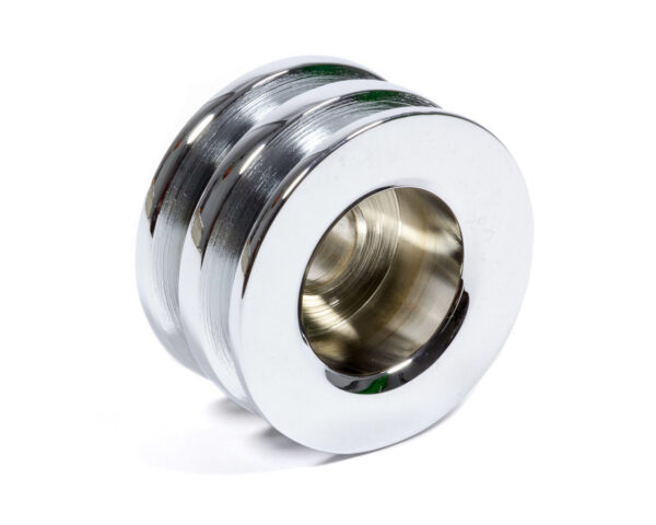 POWERMASTER Pulley 2V Chrome 2 5/8in OD 112