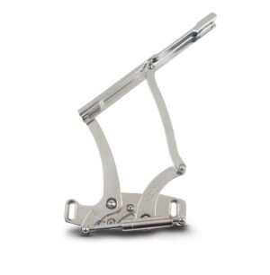 EDDIE MOTORSPORTS Billet  Hood Hinges Polished MS149-50P