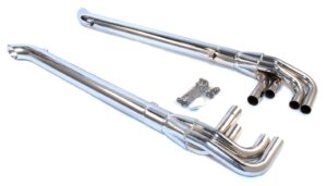 PATRIOT EXHAUST Chrome Lake Pipes – 63in H1165