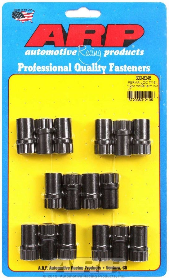 ARP Rocker Arm Nut Kit – 7/16 (16) 300-8246