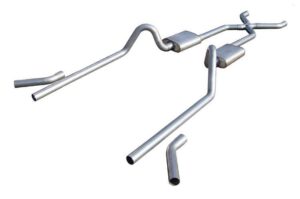 PYPES PERFORMANCE EXHAUST 55-57 Chevy Crossmember Back Exhaust SGC10T