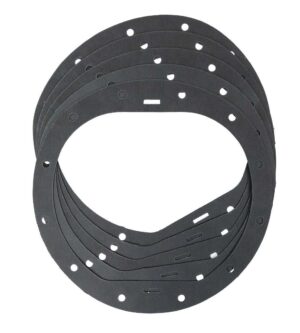 MOROSO Rear End Cover Gaskets 5pk GM 12-Bolt Pass Car 93186