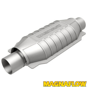 MAGNAFLOW PERF EXHAUST SS Cat Converter Oval Universal 2.25 In/Out 94005