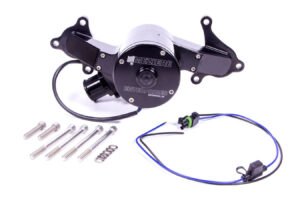MEZIERE Hemi Billet Electric W/P – Hi-Flow – Black WP314S