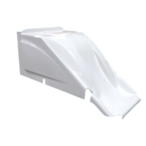 TRIPLE X RACE COMPONENTS 600 Mini Sprint Hood Dual Duct 600-BW-0014