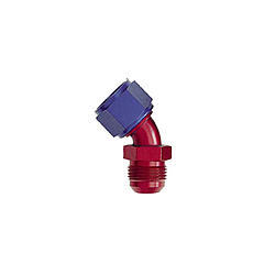 XRP-XTREME RACING PROD. #8 45 Deg Fem Swivel to Male Flare Adapter 920408