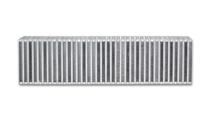 VIBRANT PERFORMANCE Vertical Flow Intercoole r 24inW x 6inH x 3.5in 12856