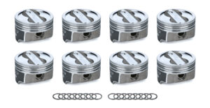 ICON PISTONS SBC Dish FHR Piston Set 4.030 Bore -18cc IC10011.030