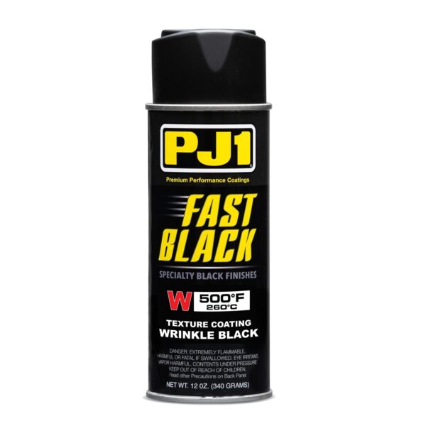 PJ1 PRODUCTS Black Wrinkle Paint 350degF 11oz 16-WKL