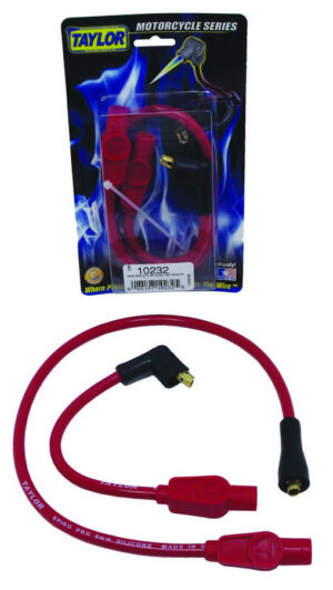 TAYLOR/VERTEX Spark Pug Wire Set – 8mm Spiro Pro – Motorcycle 10232